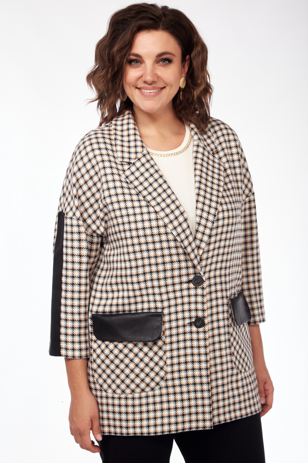 Жакет Matini 4.1481/1 бежевый - фото 6